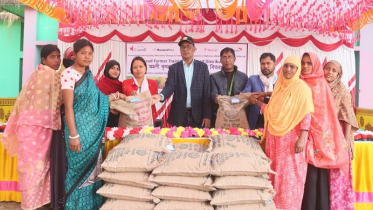 বিনামূল্যে ১০০ কৃষককে প্রশিক্ষণ ও জিংক ধানের বীজ প্রদান